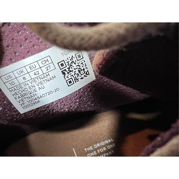 TOMS Kala Wedge Bootie‎ Desert Taupe Suede Tan Shoe 10 NWT Bohemian Earth Tones - Picture 8 of 12